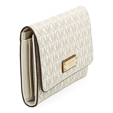 michael kors vanilla wallet|michael kors discontinued wallets.